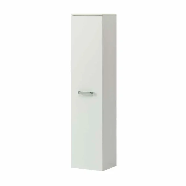 Weißer Badezimmerschrank Hängend Coree 130 Cm Hoch 1
