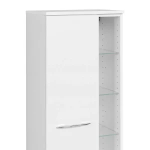 Weißer Badschrank 45 Cm Breit – Lartemo 13