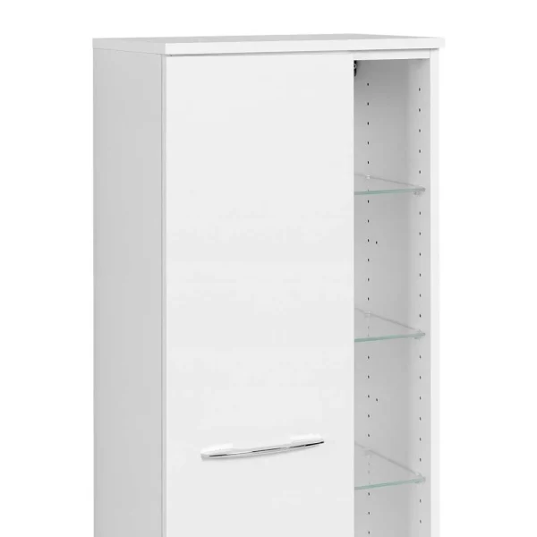 Weißer Badschrank 45 Cm Breit – Lartemo 5