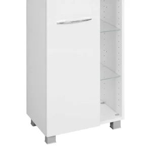 Weißer Badschrank 45 Cm Breit – Lartemo 15