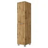 Wildeiche Holz Optik Badschrank 1-türig – Jaglynia 20